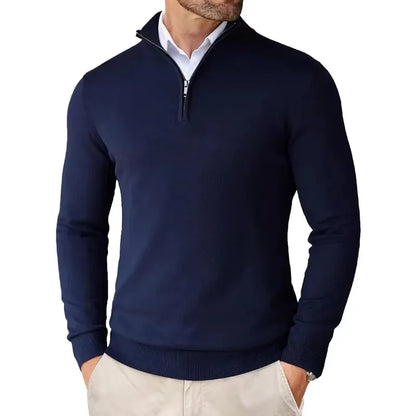 Sawyer Men's Sweater - fabric and finish detail