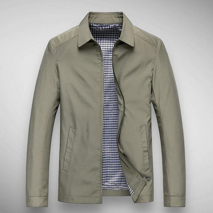 Desmond Men's Plaid Jacket - full-length view