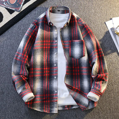 Kira Women's Plaid Shirt - flat lay