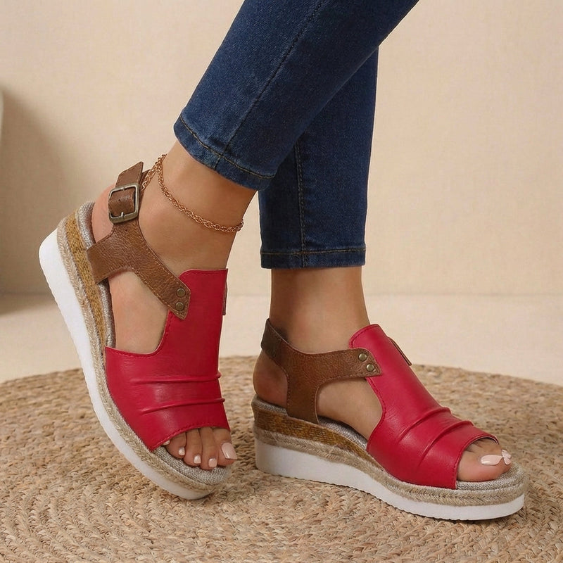 Ruby Women's Platform Espadrilles - back view
