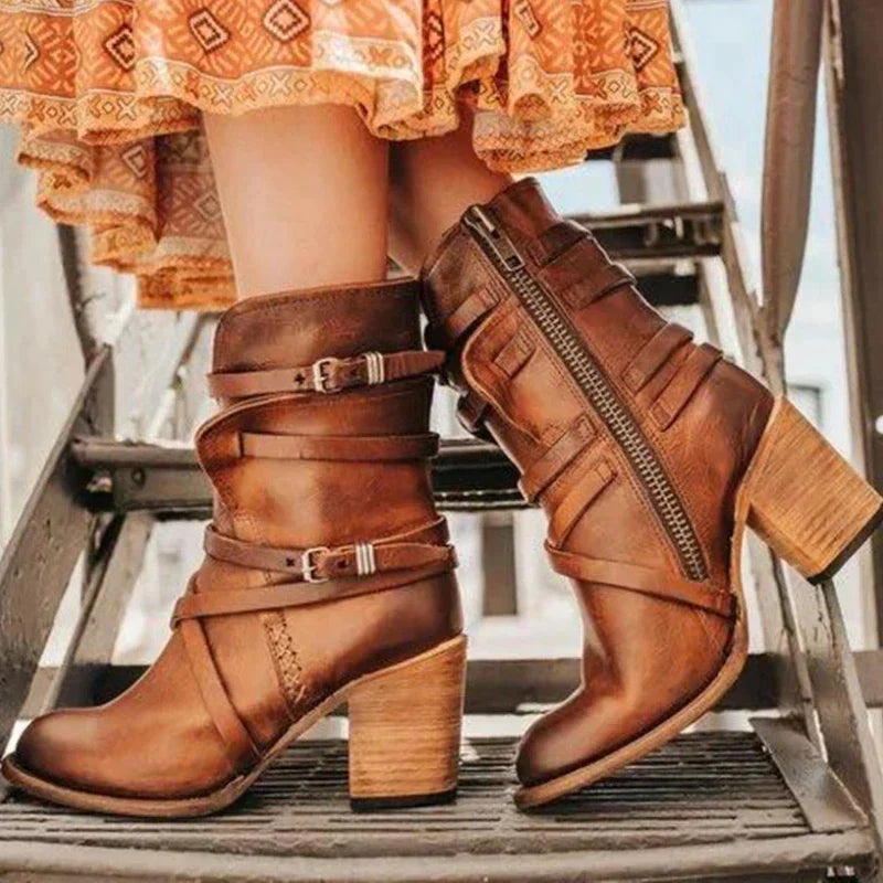 Verity Women's Boots - flat lay
