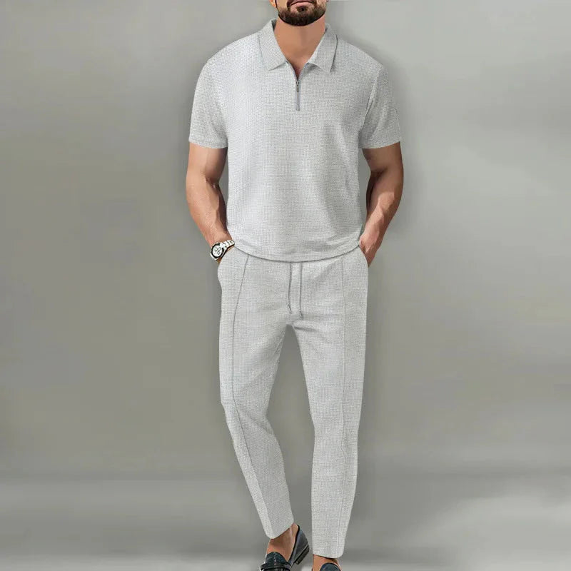 Kester Men's Adjustable Trousers - fabric and finish detail