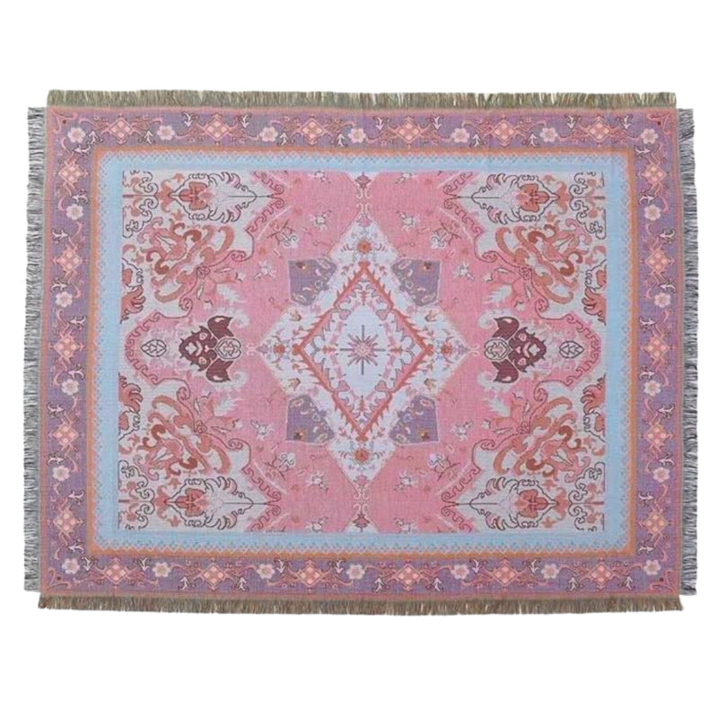 Bohemian Aztec Reversible Tapestry Throw