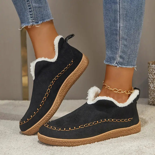 Ava Women's Ankle Boots - styled view