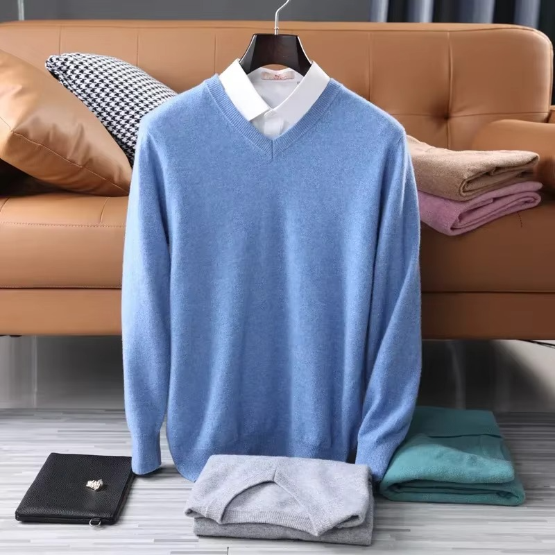 Rufus Men's Sweater - shown in use