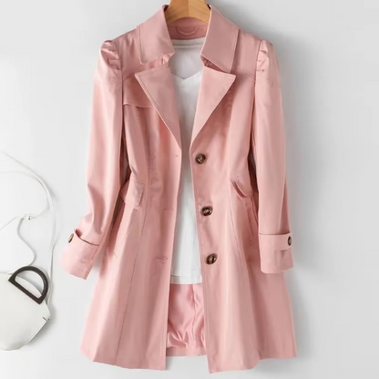Maren Women's Trench Coat - shown in use