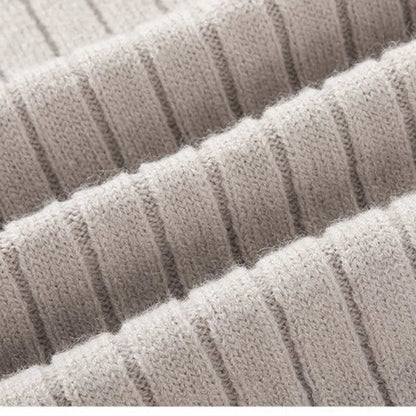 Theo Men's Ribbed Knit Sweater - full-length view