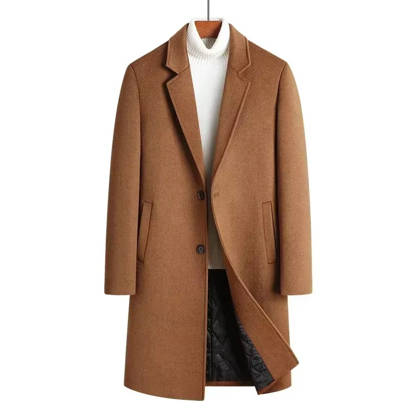 Marlow Men's Coat - fabric and finish detail