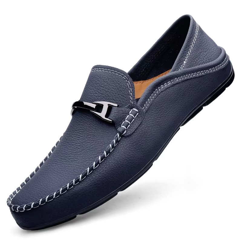 Nolan Men's Loafers | Leather, Buckle