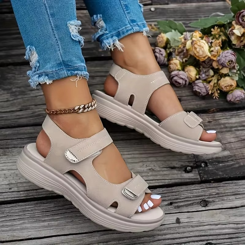 June Women's Platform Sandals - front view