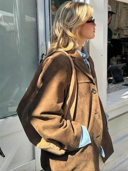 Elsie Women's Oversized Blazer - back view