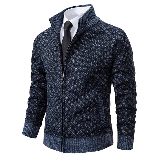 Quill Men's Cardigan - front view