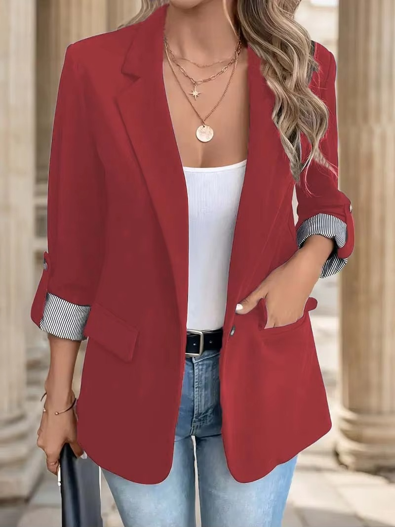 Elise Women's Blazer - styled view