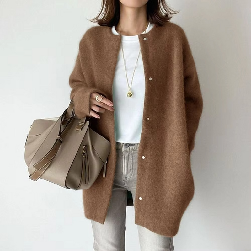 Zadie Women's Cardigan | A-line, Velvet