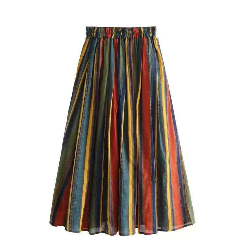 Yara Women's Pleated Skirt - styled view