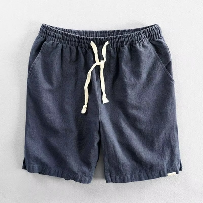 Zane Men's Linen Shorts - styled view