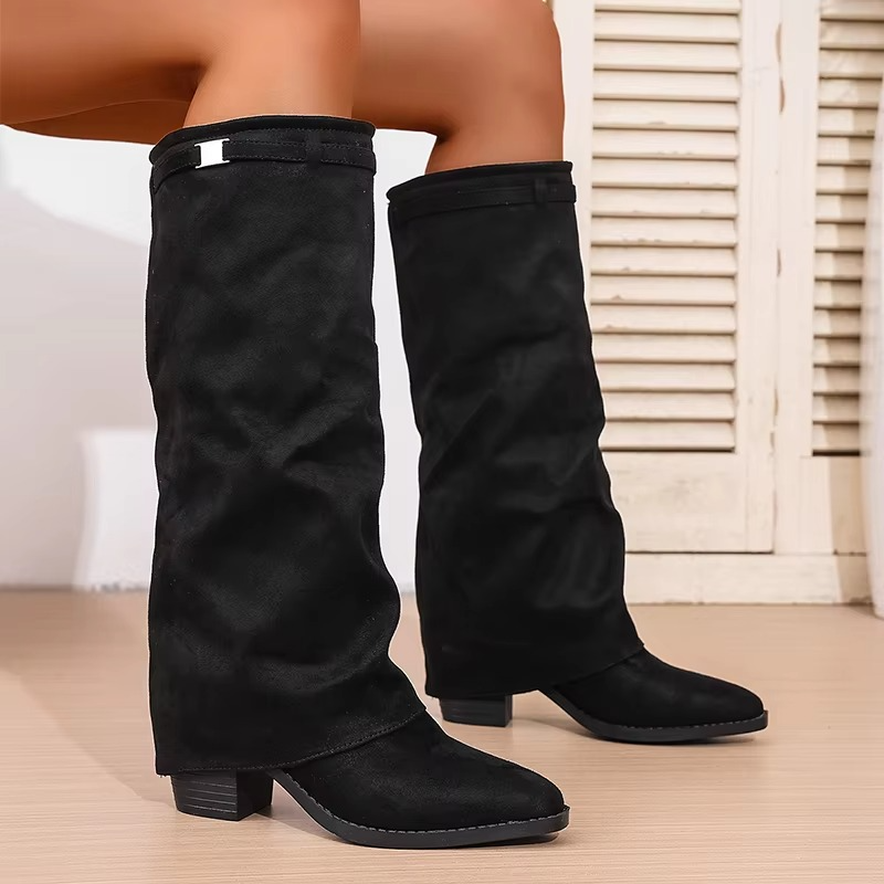 Tamsin Women's Knee-high Boots - close-up detail
