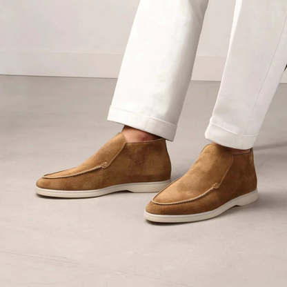 Jude Men's Suede Loafers - back view