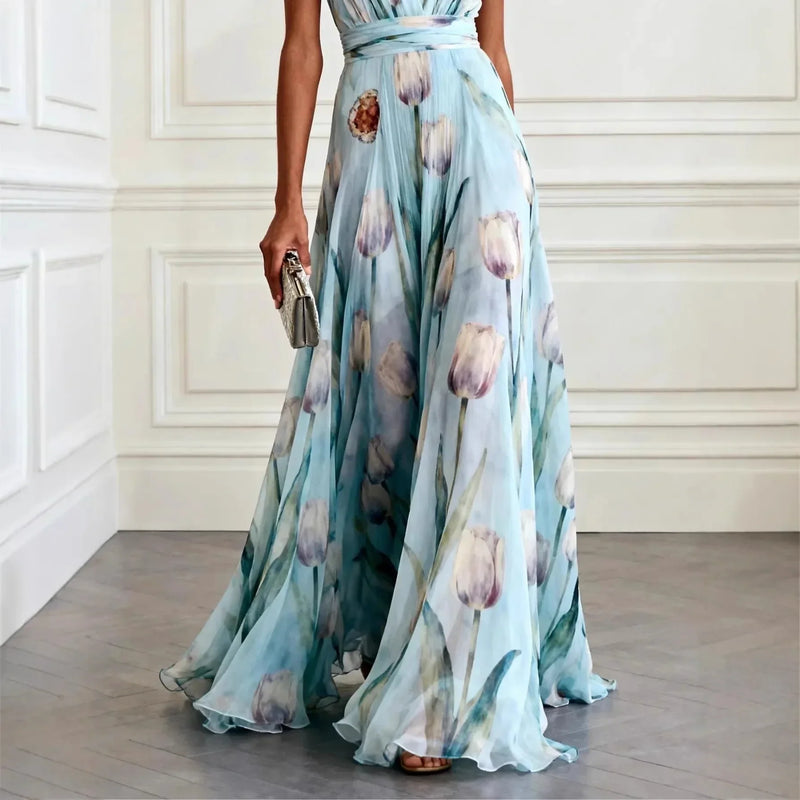 Wilda Women's Floral Maxi Dress - full-length view