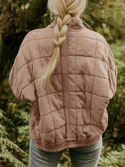 Odette Women's Quilted Jacket - styled view