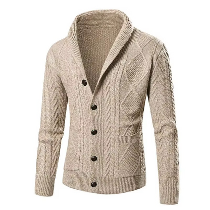 Isaac Men's Cardigan - back view