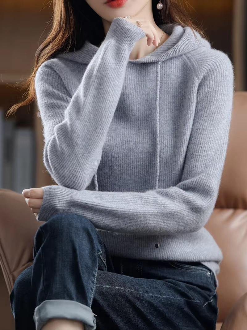 Juliette Women's Sweater - fabric and finish detail