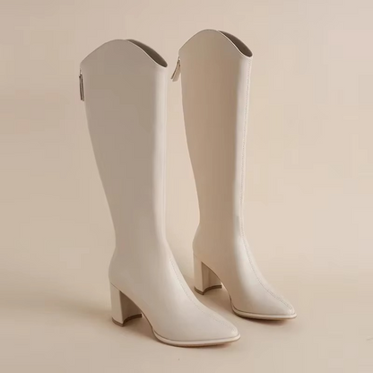 Astrid Women's Knee-high Boots - styled view