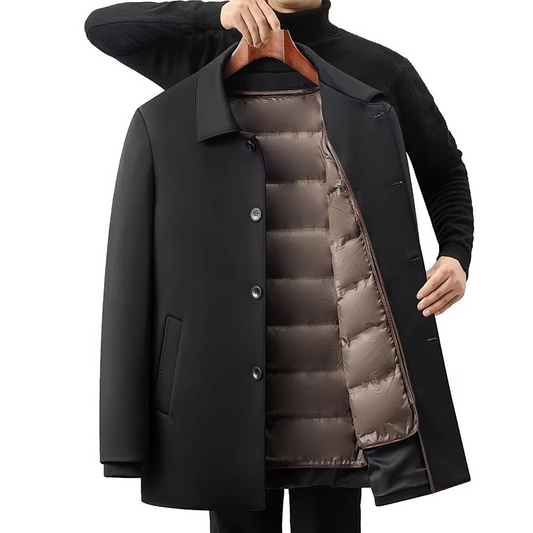 Xavier Men's Puffer Jacket - front view