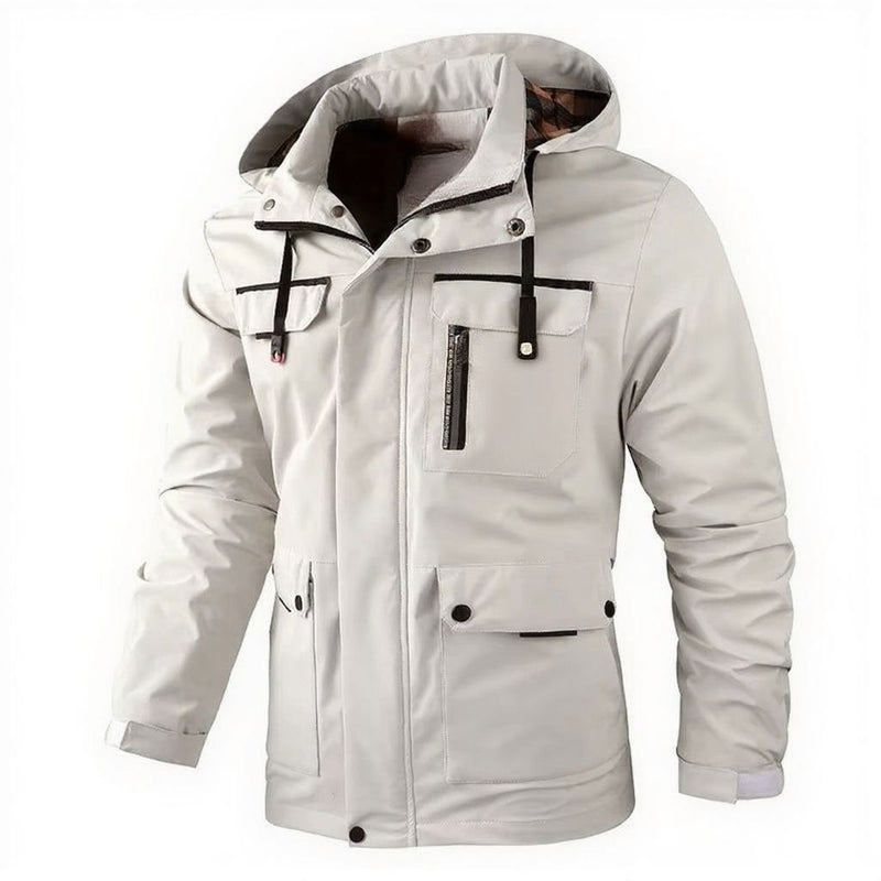 Fabian Men's Jacket - fabric and finish detail