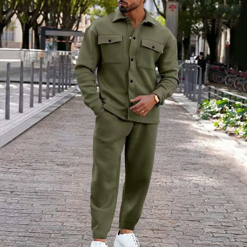 Orson Men's Suede Jacket | Cargo, Pocket