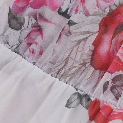 Talia Women's Floral Dress - full-length view