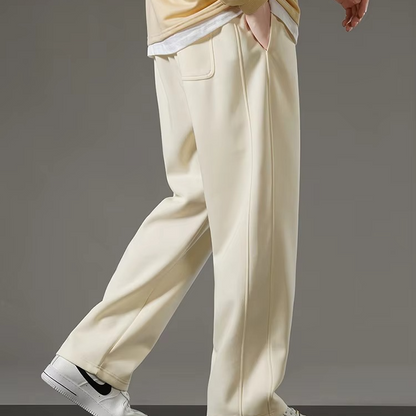 Tobias Men's Wide Leg Joggers - close-up detail