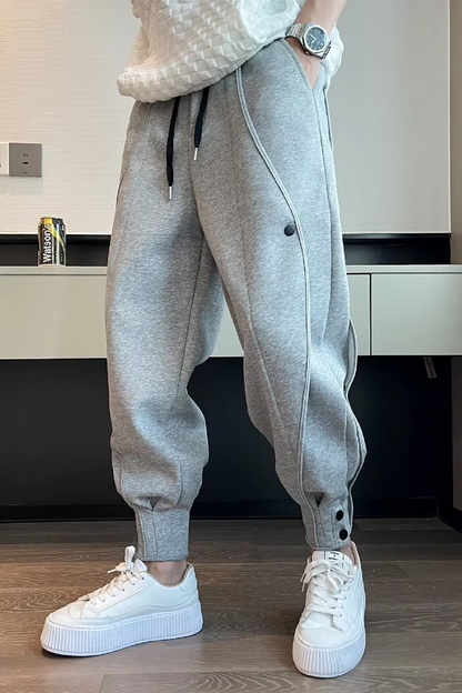 Griffin Men's Wide Leg Joggers - full-length view