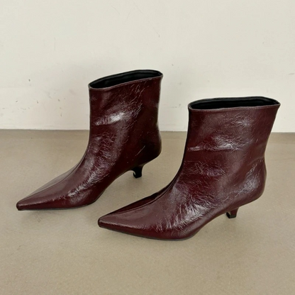 Rhea Women's Ankle Boots - styled view