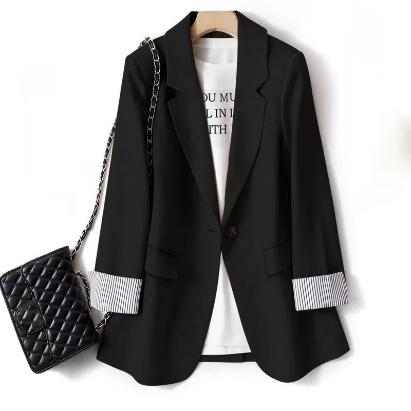 Nadia Women's Plaid Blazer - front view