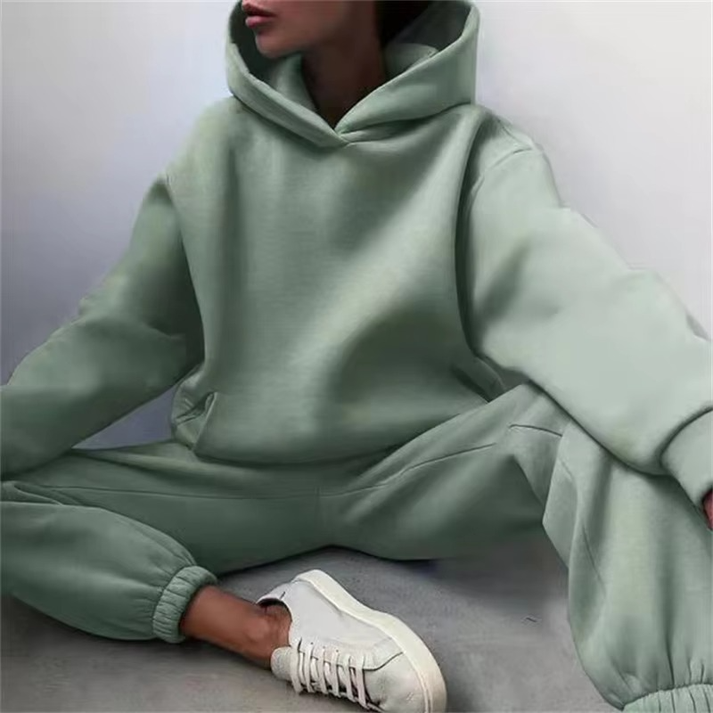 Xanthe Women's Oversized Two-piece Set - full-length view