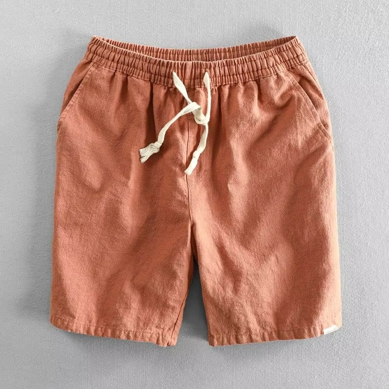 Zane Men's Linen Shorts | Cotton
