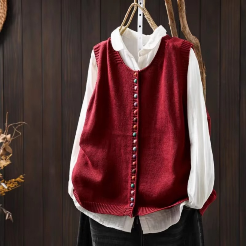Juno Women's Sweater - flat lay
