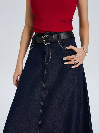 Rhea Women's Skirt - fabric and finish detail