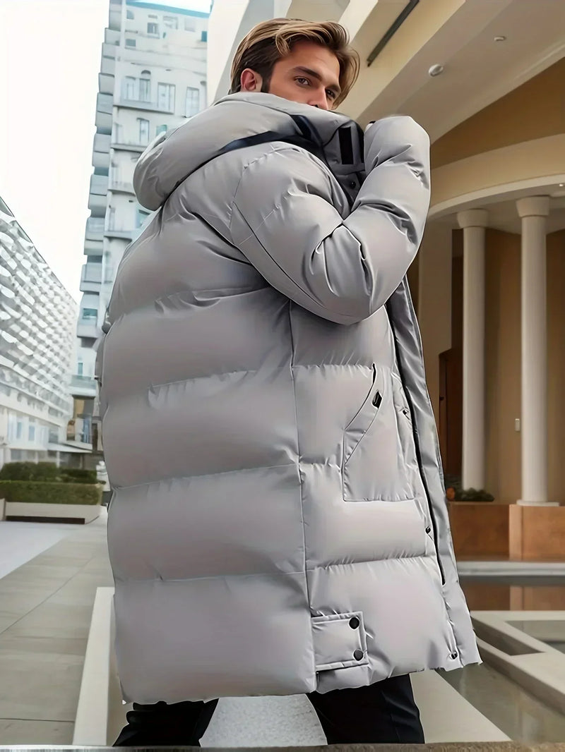 Gideon Men's Puffer Jacket - back view