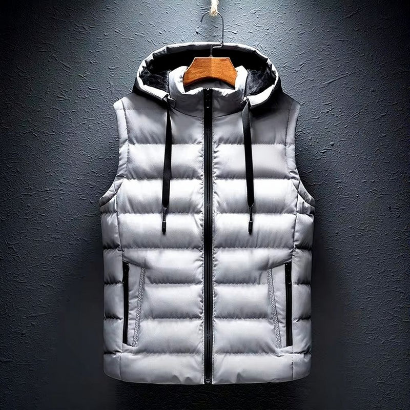 Arlo Men's Vest - fabric and finish detail