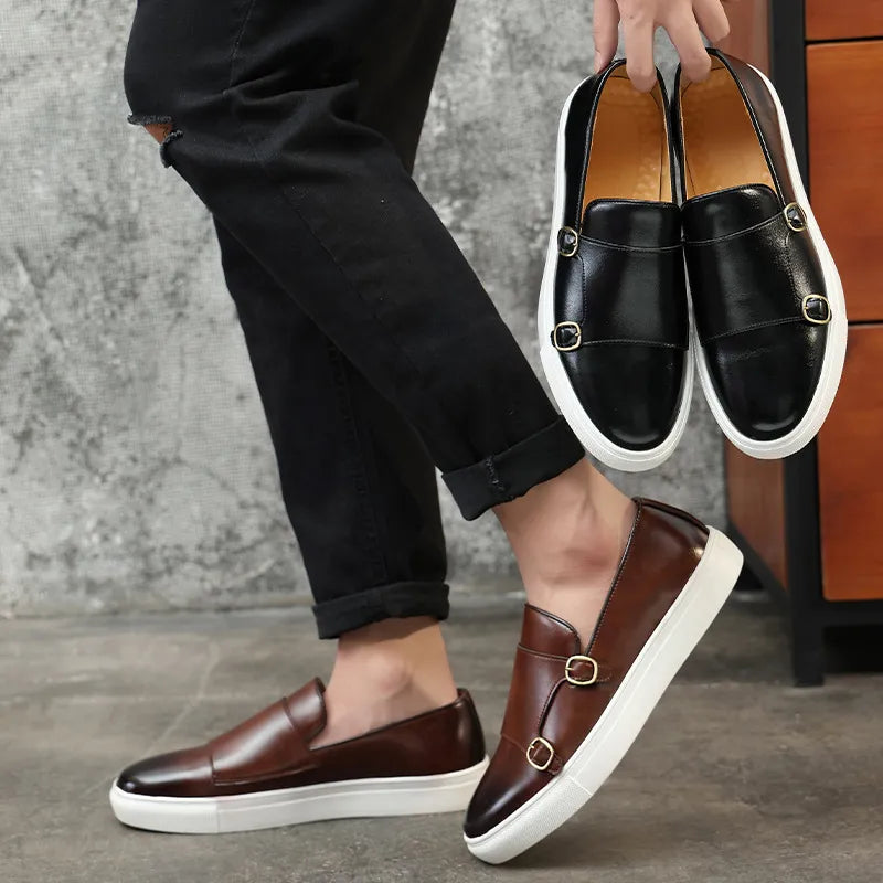 Flynn Men's Loafers - back view