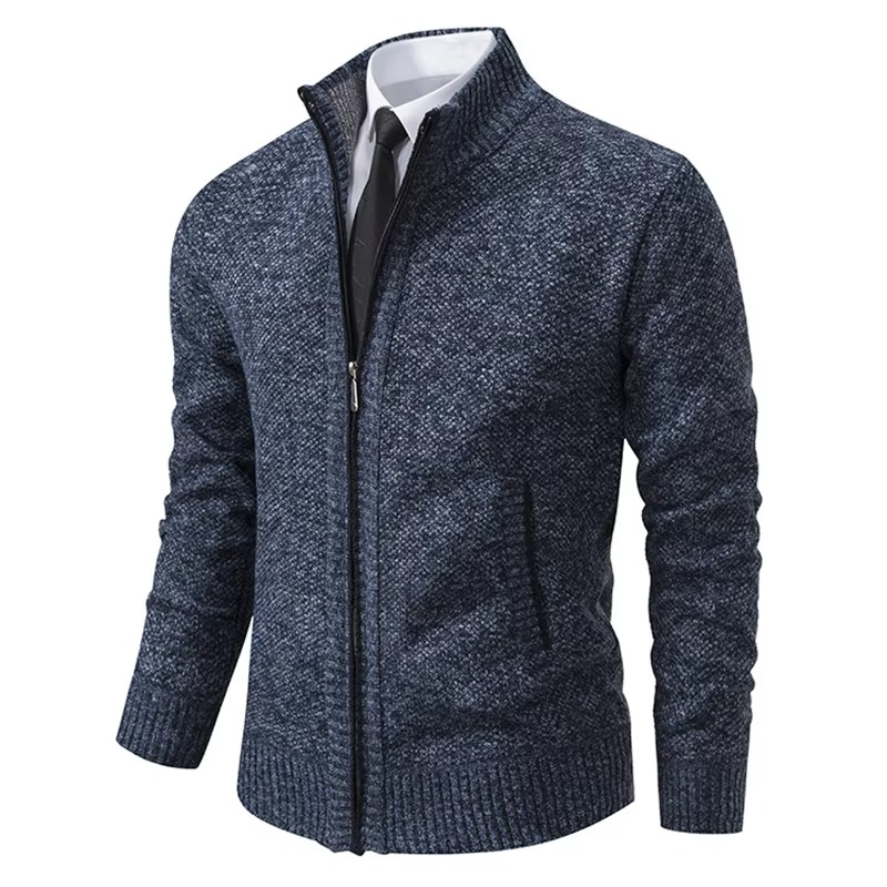 Quill Men's Cardigan - flat lay