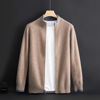 Ivor Men's Cardigan - back view