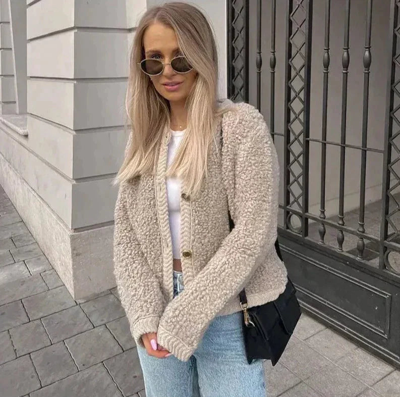 Uma Women's Cardigan - front view