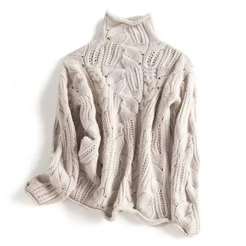 Opal Women's Sweater | Twist, Knit, Turtleneck