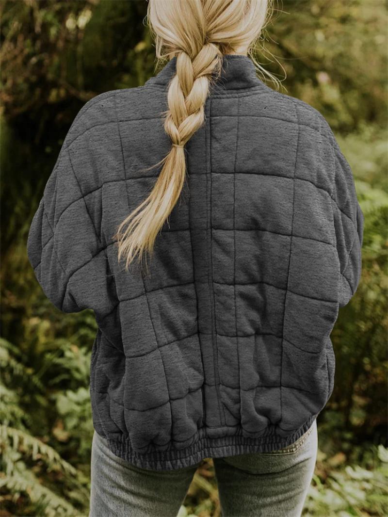 Odette Women's Quilted Jacket - close-up detail
