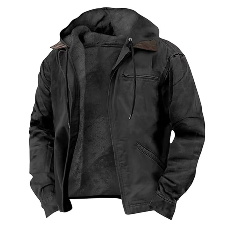 Quill Men's Jacket | Fleece, Hooded, Zipper