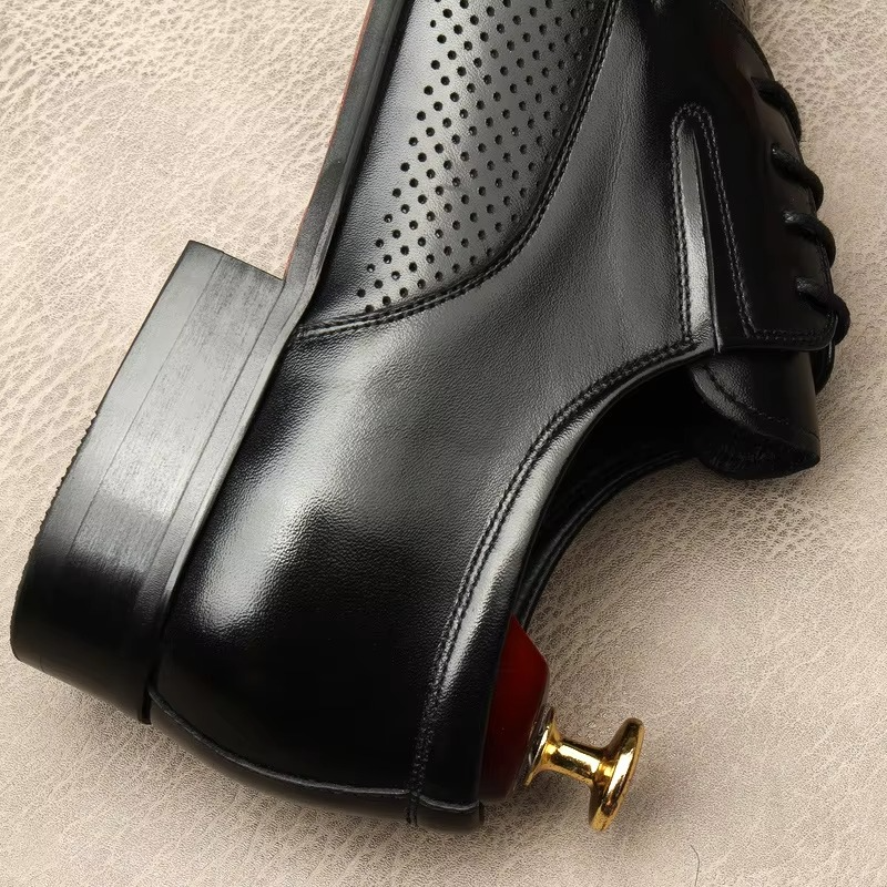 Gideon Men's Shoes - fabric and finish detail