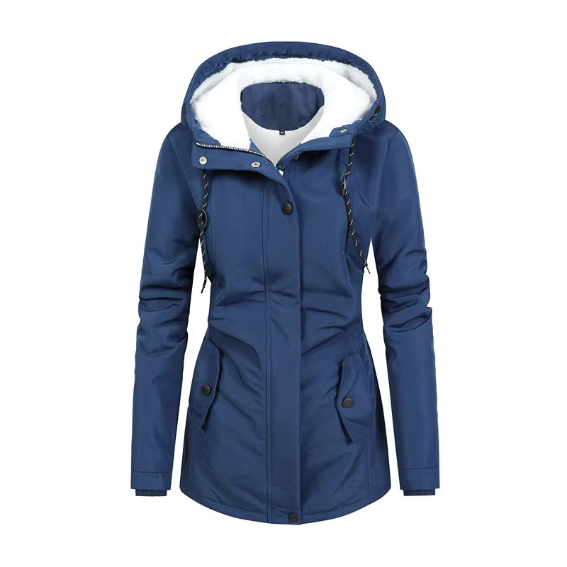 Liana Women's Hooded Parka - back view